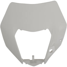 UFO Plastics Headlight Plastic - White for KTM [MPN: KT04095047]_486794