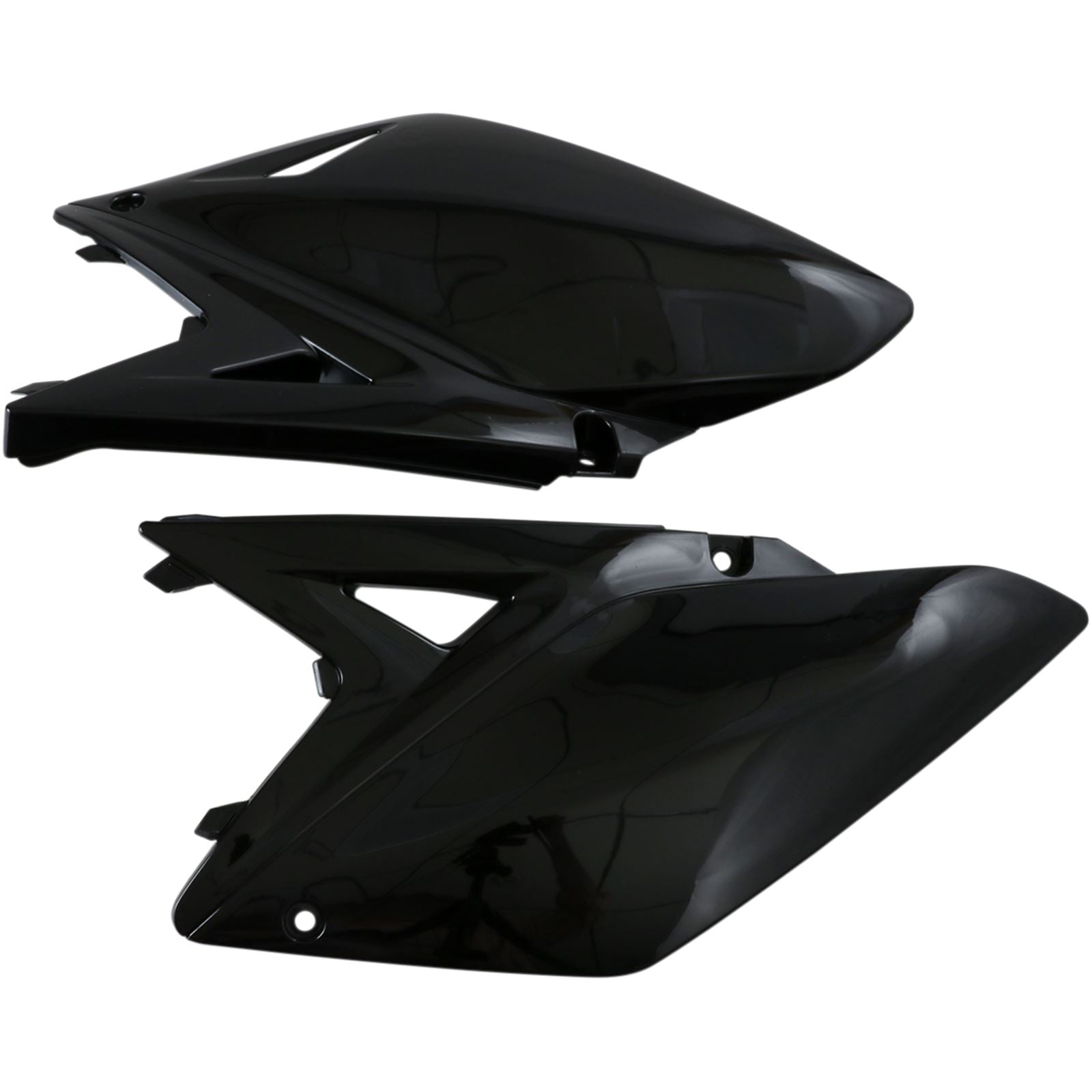 UFO Plastics Side Panels - RMZ 250 - Black [MPN: SU04929001]_486553