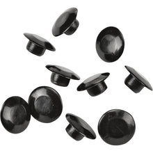 Harddrive Handlebar Clamp Plug Caps Chrome  10 Pack 03-0107-10B_238859