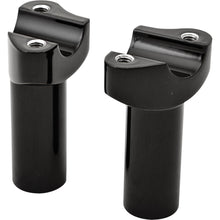 Harddrive Handlebar Risers Alum Straight Black 3.5" 04-572_239050