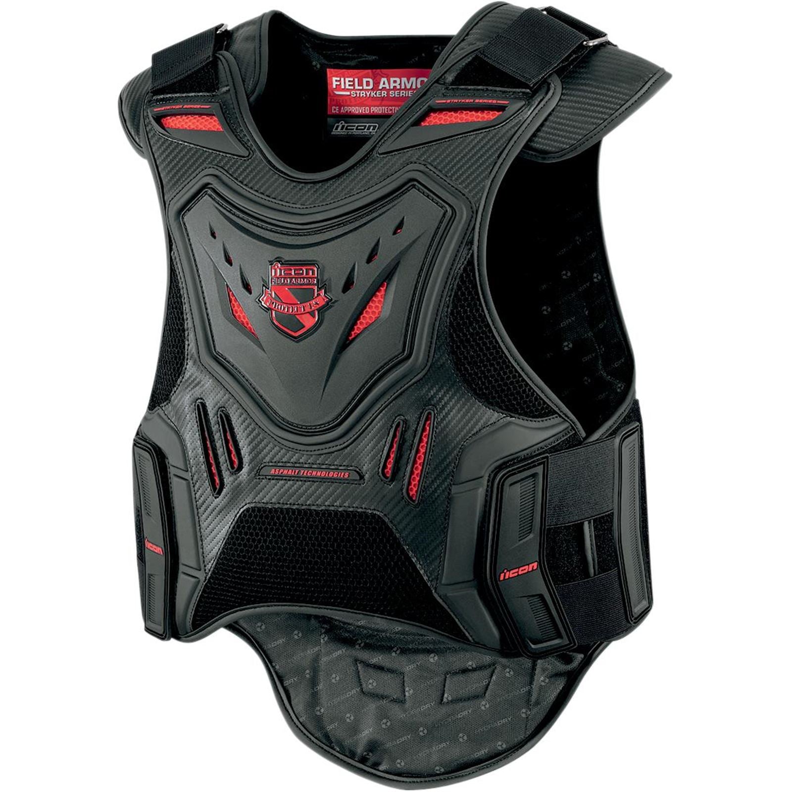 Icon Field Armor Stryker™ Vest - Red - 2X-Large/3X-Large 2701-0512_241943