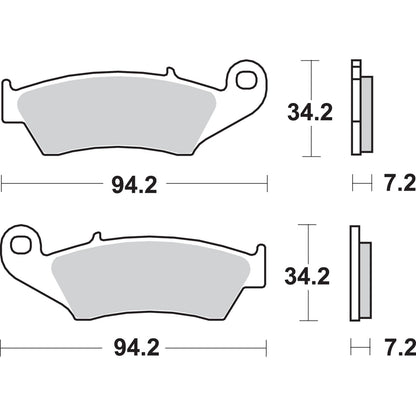 SBS HF Brake Pads [MPN: 694HF]_471460