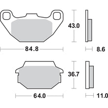 SBS HF Brake Pads [MPN: 749HF]_471410
