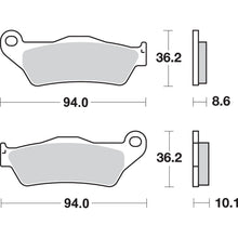 SBS LS Brake Pads - for Yamaha - 742LS [MPN: 742LS]_471389