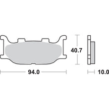 SBS HS Brake Pads - for Yamaha - 691HS [MPN: 691HS]_471376