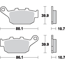 SBS LS Brake Pads - 614LS [MPN: 614LS]_471372