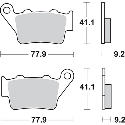 SBS LS Brake Pads - 675LS [MPN: 675LS]_471354