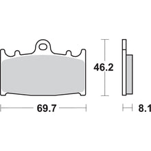 SBS HS Brake Pads - Vulcan - 631HS [MPN: 631HS]_471344