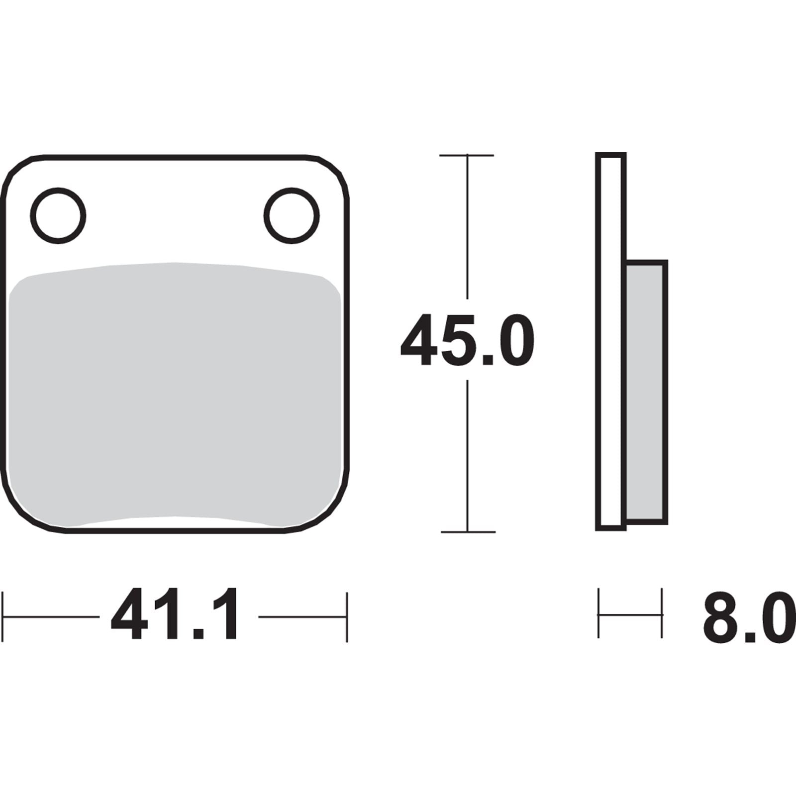 SBS Off-Road Sintered Brake Pads - 536SI [MPN: 536SI]_471312