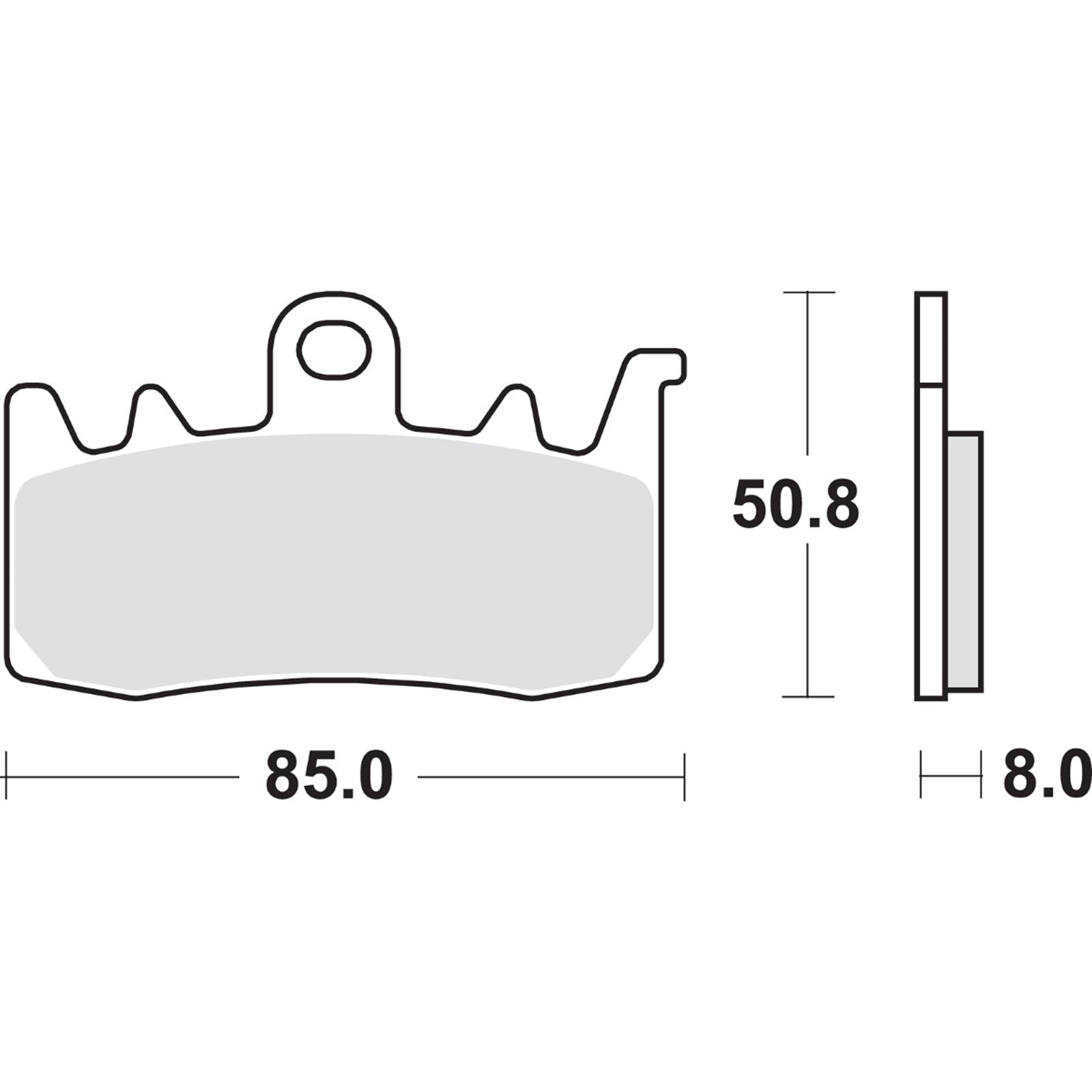 SBS HS Brake Pads - 900HS [MPN: 900HS]_471114