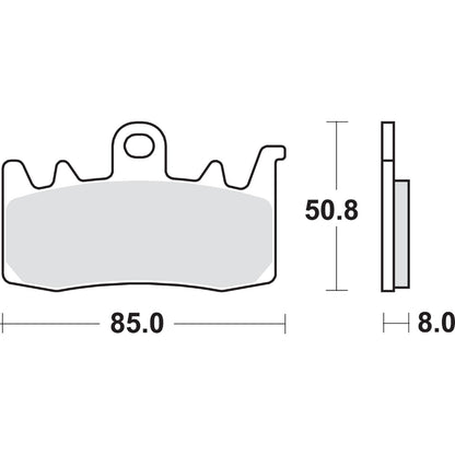 SBS HS Brake Pads - 900HS [MPN: 900HS]_471114