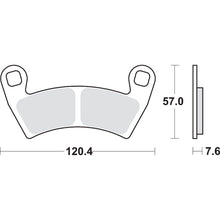 SBS Off-Road Sintered Brake Pads for Polaris - 897SI [MPN: 897SI]_471108