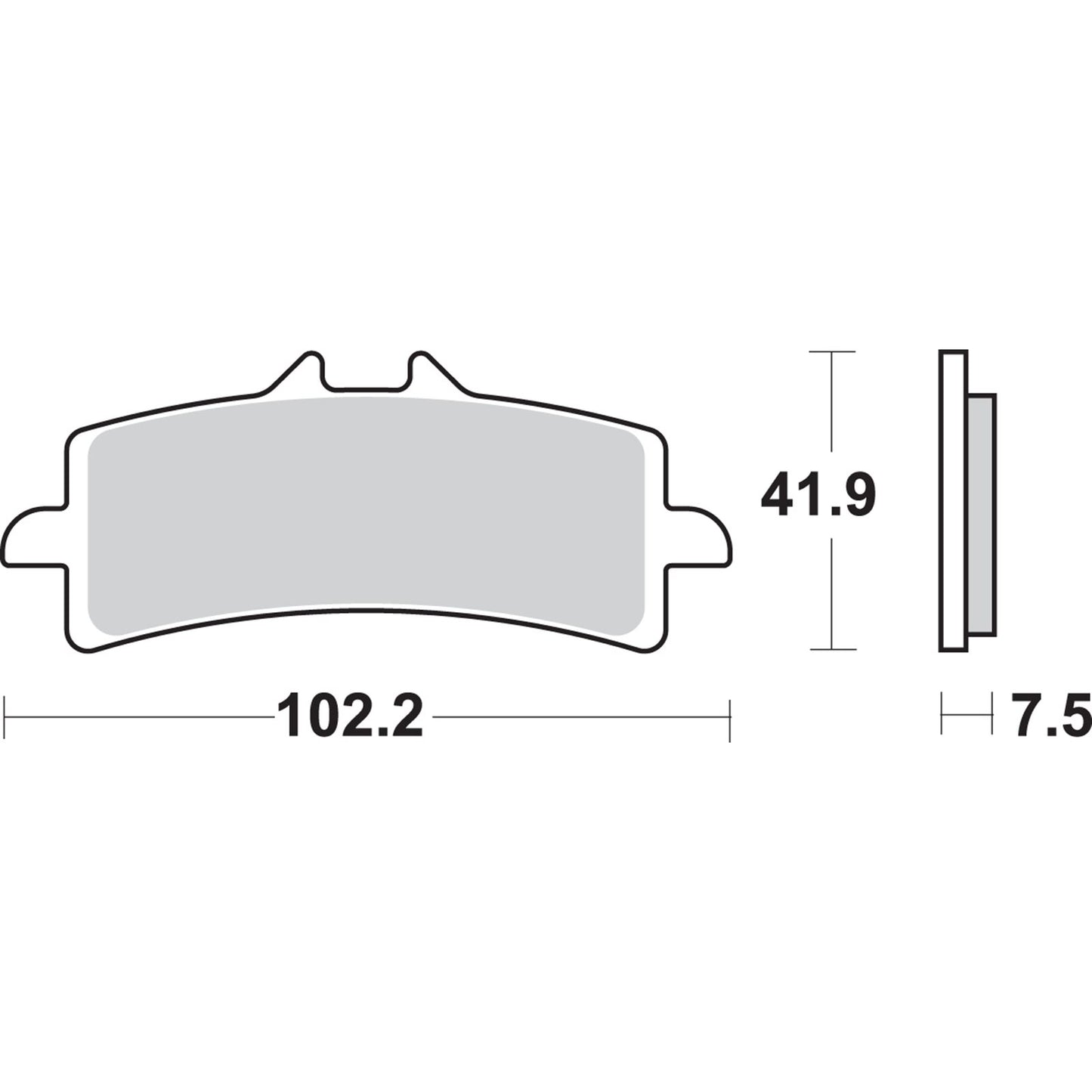 SBS HS Brake Pads - 841HS [MPN: 841HS]_471083