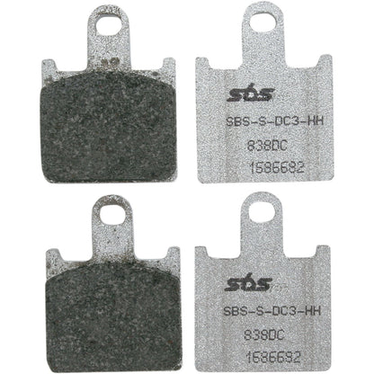 SBS Dual Carbon Brake Pads - ZX-14R [MPN: 838DC]_471071