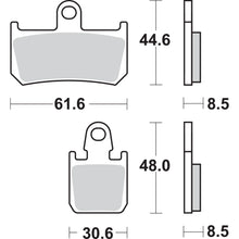 SBS HS Brake Pads - for Yamaha - 839HS [MPN: 839HS]_471077