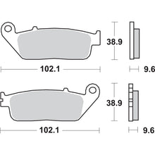 SBS HS Brake Pads for Honda - 700HS [MPN: 700HS]_471060