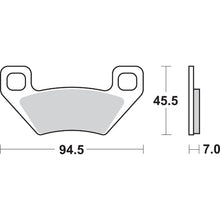 SBS All-Terrain Sintered Brake Pads - Arctic Cat [MPN: 822ATS]_471038