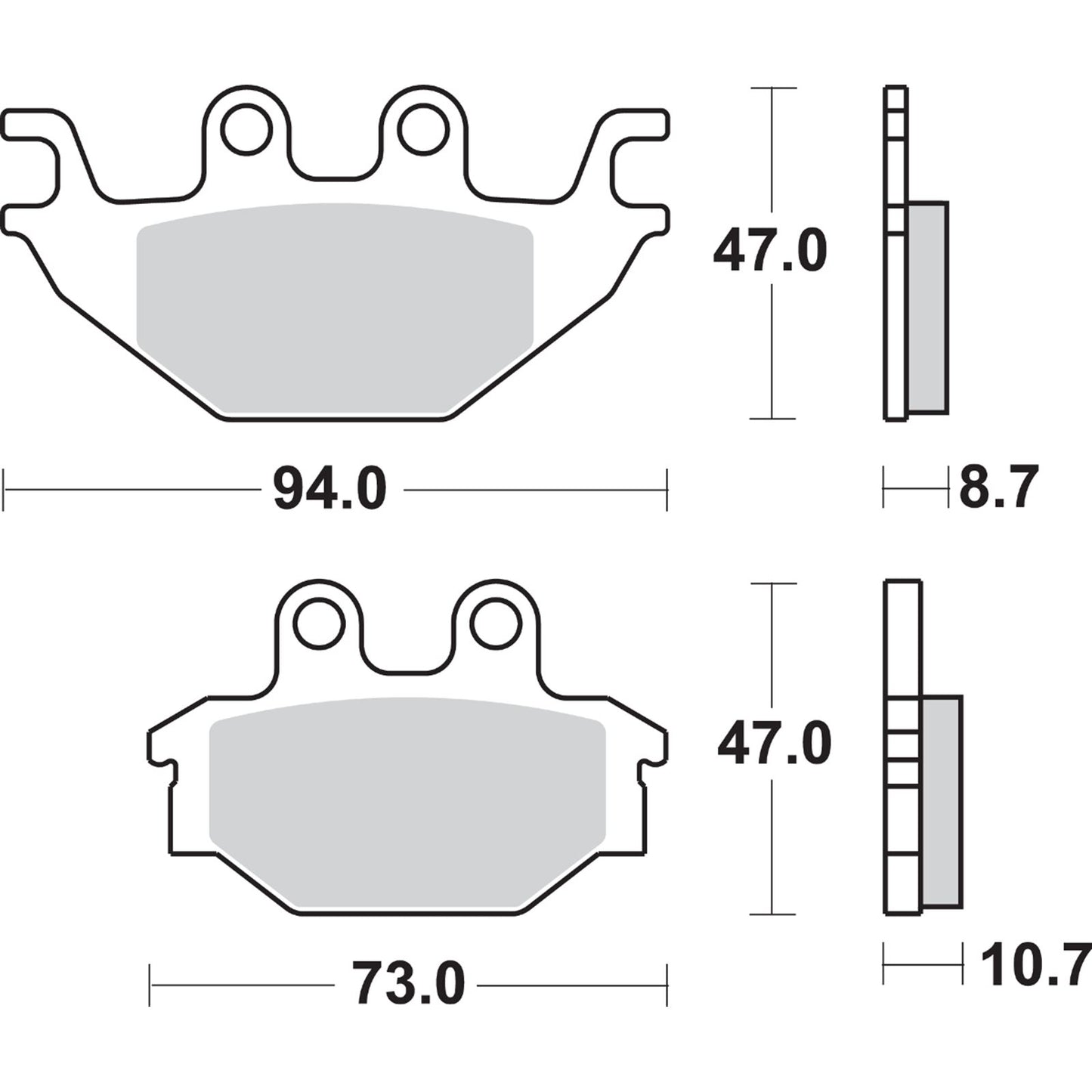 SBS Off-Road Sintered Brake Pads - 810SI [MPN: 810SI]_471025