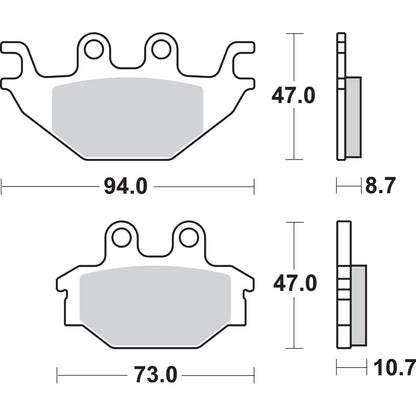 SBS Off-Road Sintered Brake Pads - 810SI [MPN: 810SI]_471025