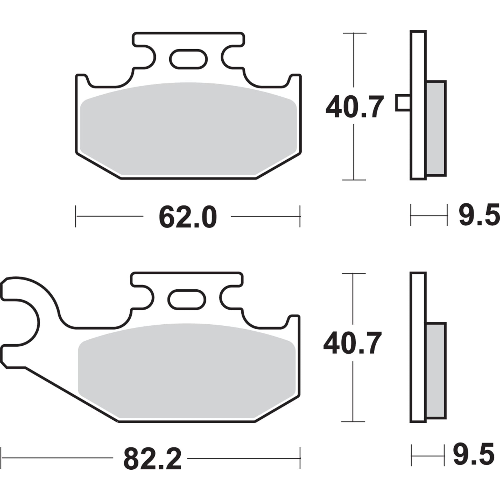 SBS Off-Road Sintered Brake Pads - 816SI [MPN: 816SI]_471032
