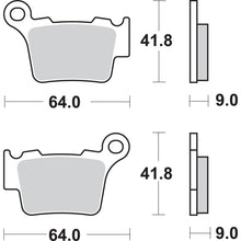 SBS Racing Sintered Brake Pads [MPN: 791RSI]_470988