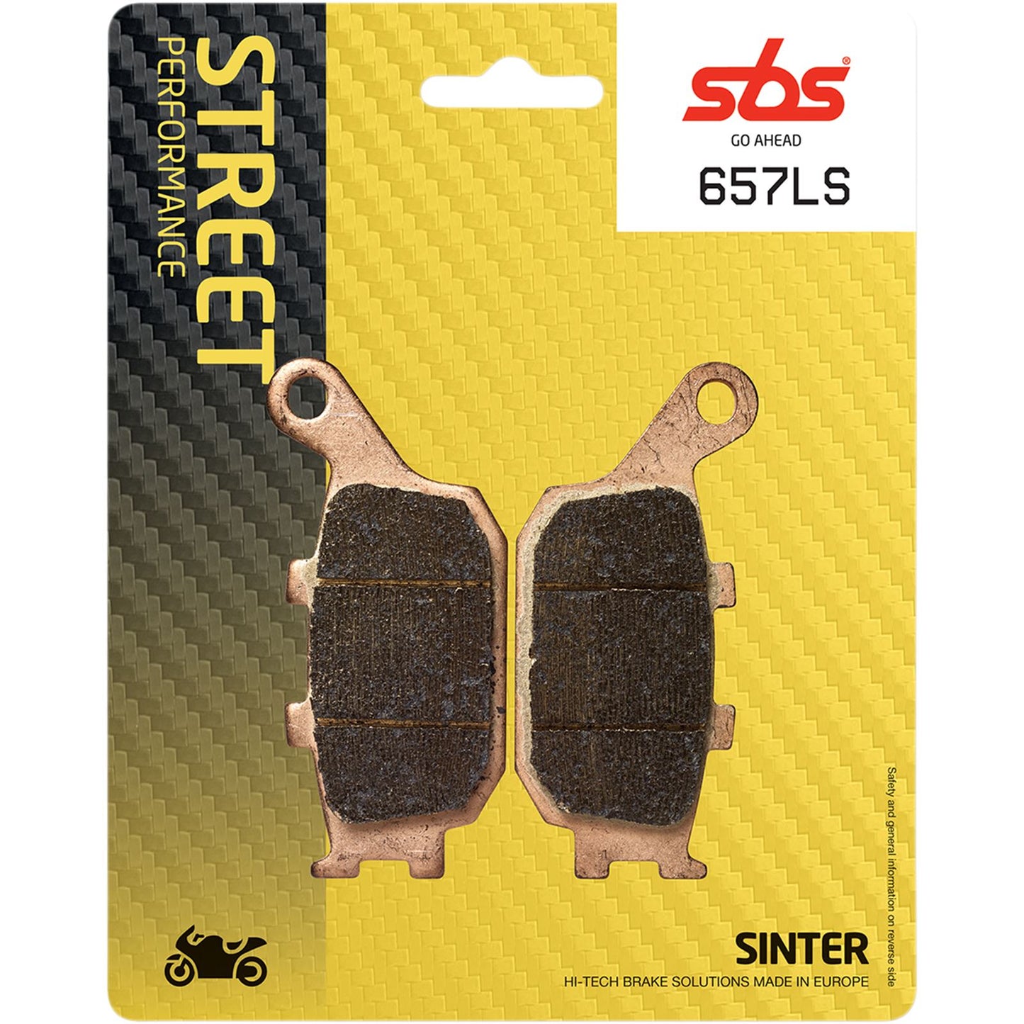 SBS LS Brake Pads Fits Kawasaki/Suzuki - 657LS [MPN: 657LS]_470974