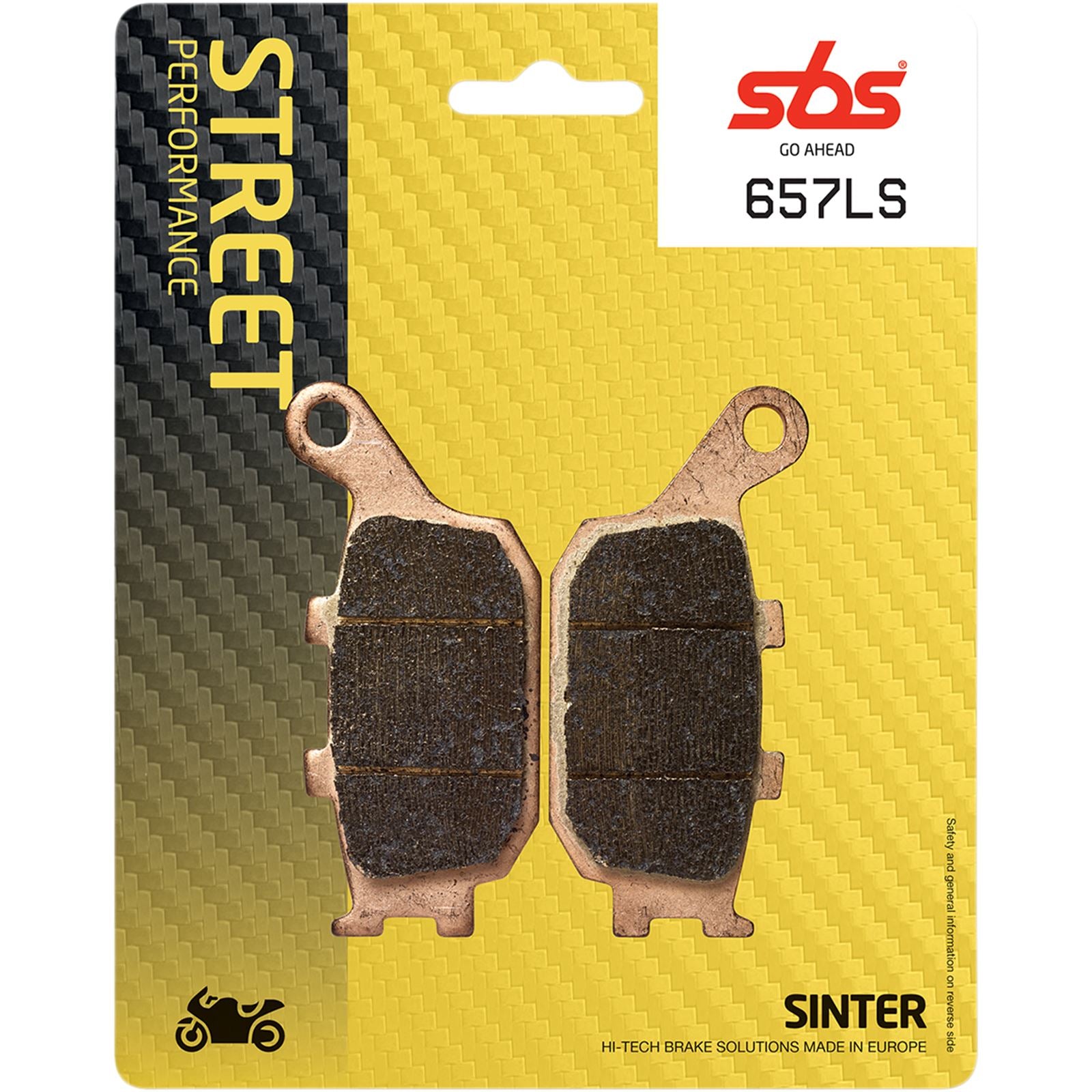 SBS LS Brake Pads Fits Kawasaki/Suzuki - 657LS [MPN: 657LS]_470974