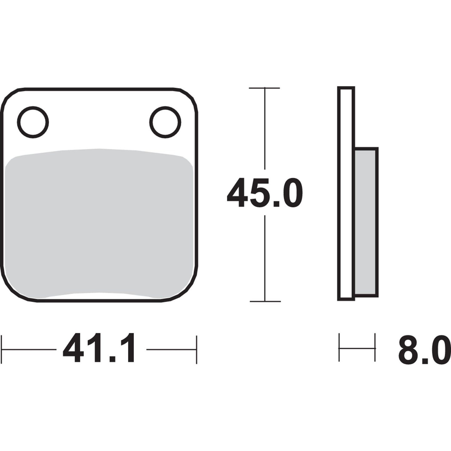 SBS HF Brake Pads [MPN: 536HF]_470961