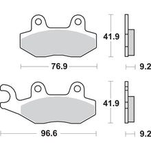SBS HF Brake Pads for Honda [MPN: 713HF]_470963