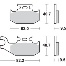 SBS Off-Road Sintered Brake Pads - Can-Am - 767SI [MPN: 767SI]_470947