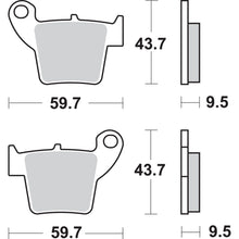 SBS Off-Road Sintered Brake Pads - CR - 777SI [MPN: 777SI]_470948