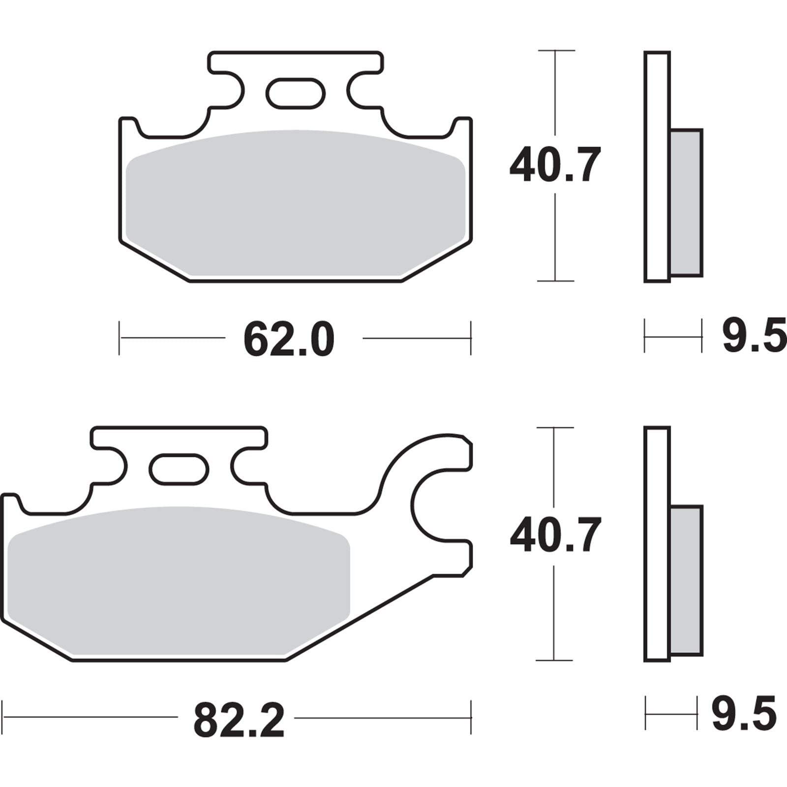 SBS Off-Road Sintered Brake Pads - 754SI [MPN: 754SI]_470935