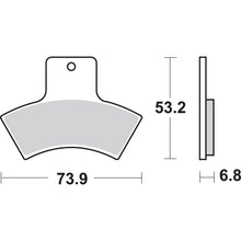 SBS Off-Road Sintered Brake Pads for Polaris - 755SI [MPN: 755SI]_470940