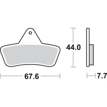 SBS Off-Road Sintered Brake Pads - Arctic Cat - 758SI [MPN: 758SI]_470945