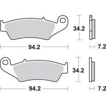 SBS Off-Road Sintered Brake Pads - 694SI [MPN: 694SI]_470923