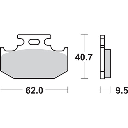 SBS Off-Road Sintered Brake Pads - 648SI [MPN: 648SI]_470914