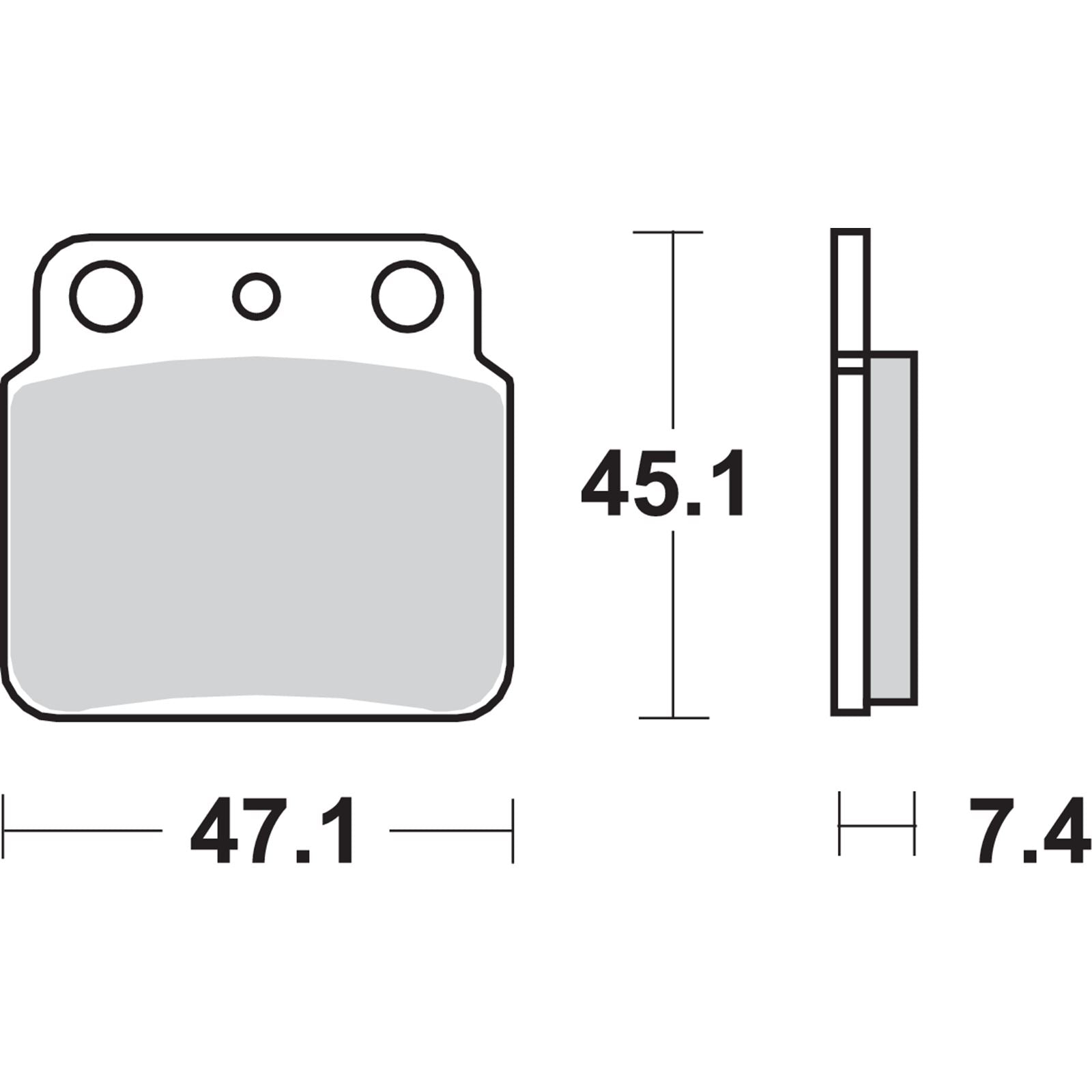 SBS Off-Road Sintered Brake Pads - 649SI [MPN: 649SI]_470916
