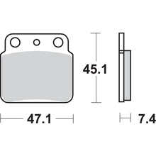 SBS Off-Road Sintered Brake Pads - 649SI [MPN: 649SI]_470916