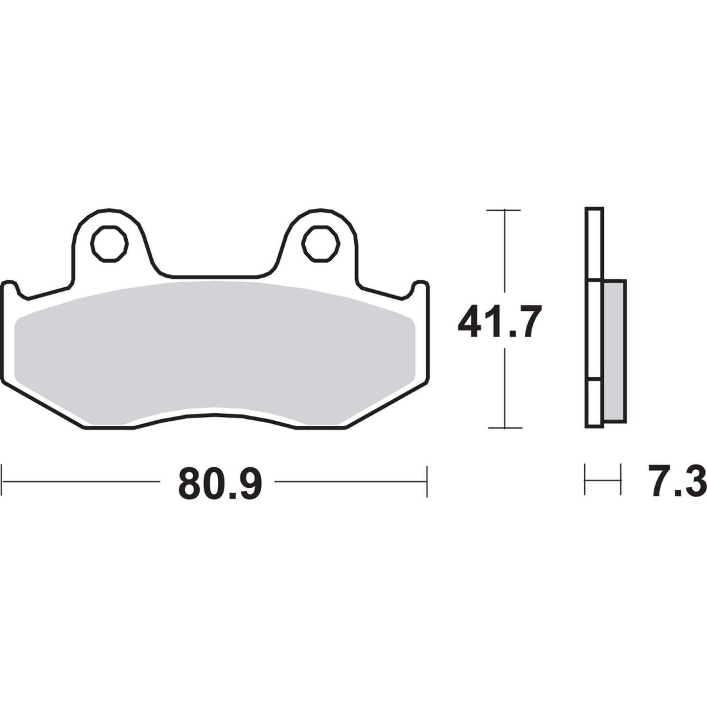 SBS Off-Road Sintered Brake Pads for Honda - 558SI [MPN: 558SI]_470888