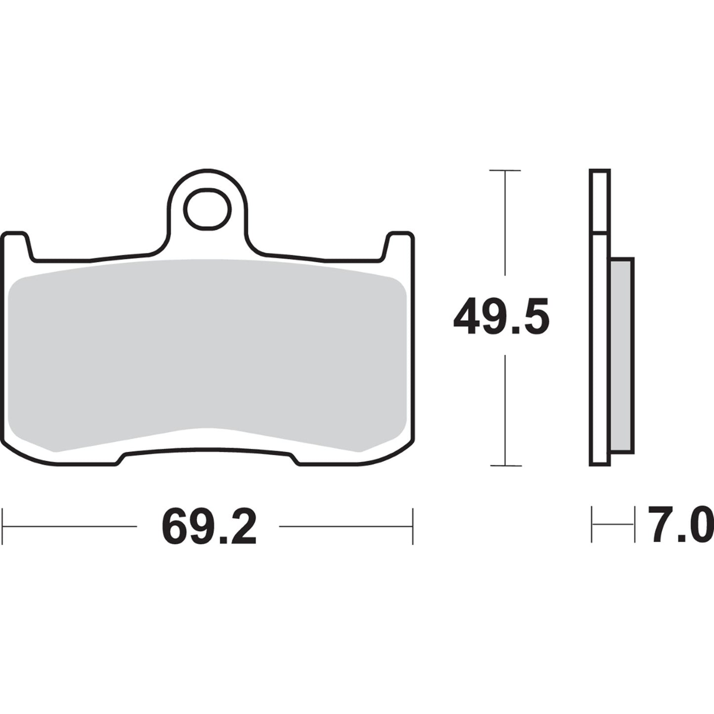 SBS Dual Carbon Brake Pads - NSR250R [MPN: 782DC]_470878