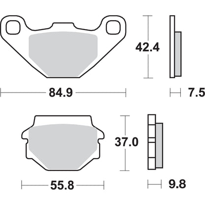 SBS HF Brake Pads [MPN: 546HF]_470870