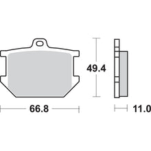 SBS HF Brake Pads - XS 360 [MPN: 507HF]_470828