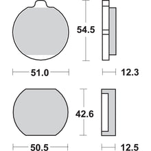 SBS HF Brake Pads - KH 250 A [MPN: 510HF]_470832