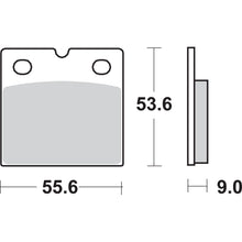 SBS HF Brake Pads for BMW R65/80 [MPN: 506HF]_470827