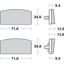 SBS HF Brake Pads - R60/7 [MPN: 520HF]_470809