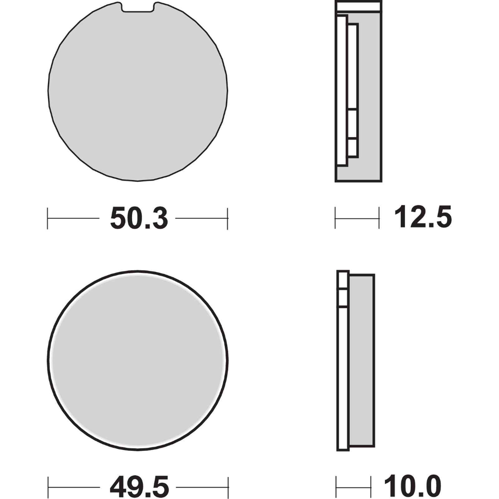 SBS HF Brake Pads -  Fits Kawasaki/Suzuki [MPN: 503HF]_470806