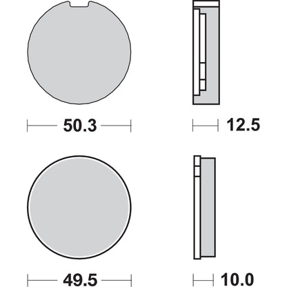 SBS HF Brake Pads -  Fits Kawasaki/Suzuki [MPN: 503HF]_470806
