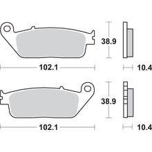 SBS LS Brake Pads - ST1100 - 654LS [MPN: 654LS]_470784
