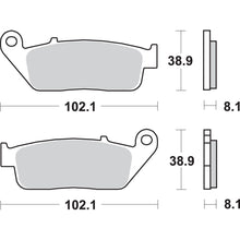 SBS HF Brake Pads [MPN: 627HF]_470788