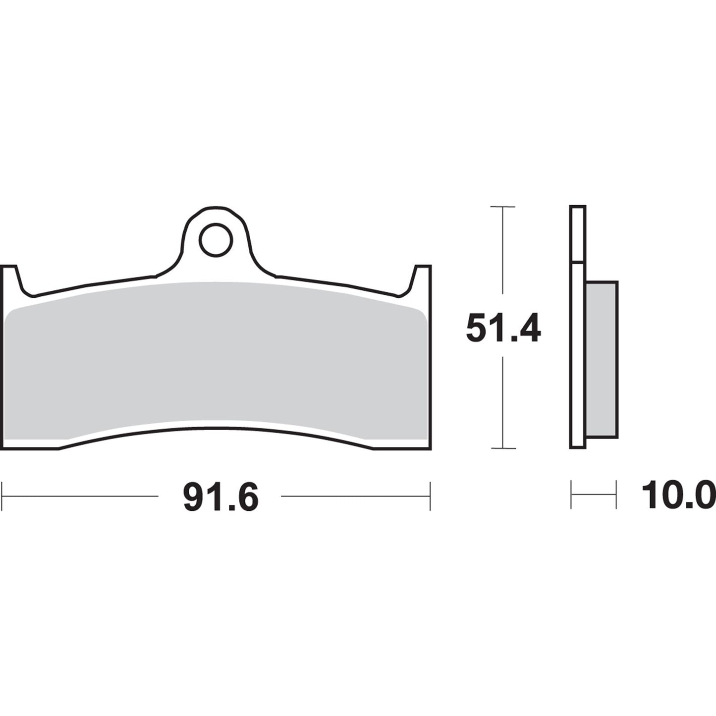 SBS HF Brake Pads - YZF 750 [MPN: 729HF]_470794